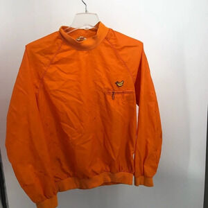 Vintage Jantzen orange nylon windbreaker large 1980s